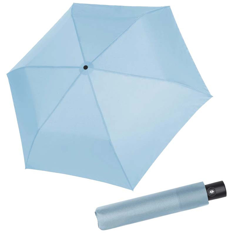 Obrazek DOPPLER Zero-Magic Ice Blue - w pełni automatyczny parasol damski niebieski