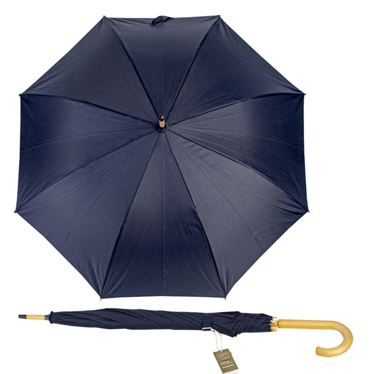 Obrazek DOPPLER NATURE LONG Deep Blue - Niebieski parasol ECO