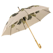 Obrazek DOPPLER NATURE LONG Choice Beige - damski parasol ECO w kolorze beżowym