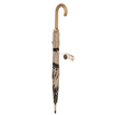 Obrazek DOPPLER NATURE LONG Choice Beige - damski parasol ECO w kolorze beżowym