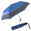 Obrazek DOPPLER Fiber Mini Style - turkusowa altówka damski parasol składany niebieski