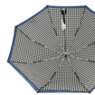 Obrazek DOPPLER Mini Fiber Element Olimpain niebieski - damski parasol składany biały