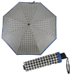 Obrazek DOPPLER Mini Fiber Element Olimpain niebieski - damski parasol składany biały