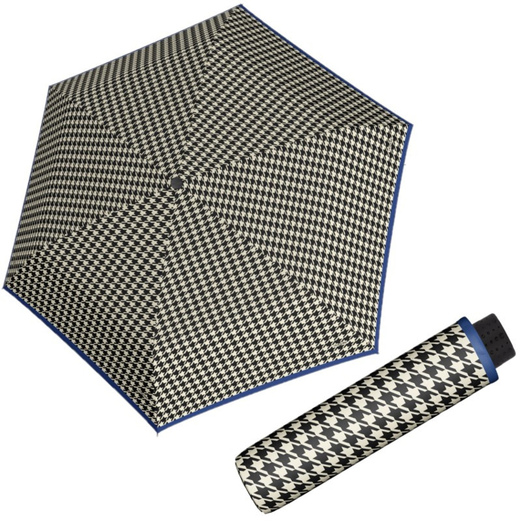 Obrazek DOPPLER Fiber Havanna ELEMENT - damski parasol składany szary