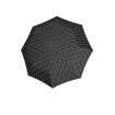 Obrazek DOPPLER Fiber Magic Black and White Rings - w pełni automatyczny parasol damski kolorze białym