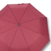 Obrazek DOPPLER Mini Fiber Uni - damski fioletowy składany parasol bordowy