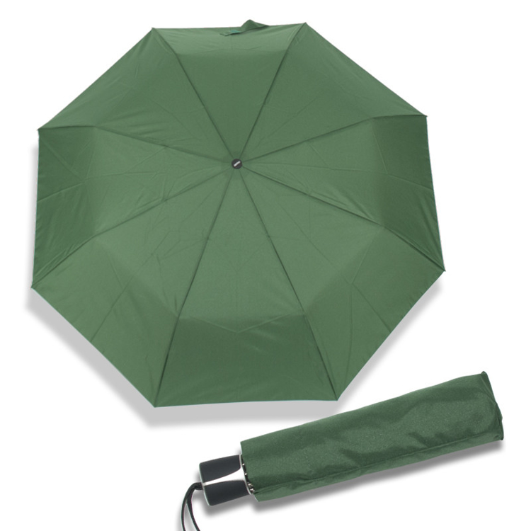 Obrazek DOPPLER Mini Fiber Uni - damski zielony parasol składany