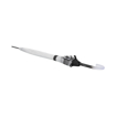 Obrazek KNIRPS C.760 Stick Transparent Lilith - przezroczysty damski parasol na goleń