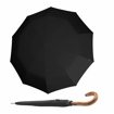 Obrazek KNIRPS S.770 LONG BLACK - męski parasol na goleń czarny