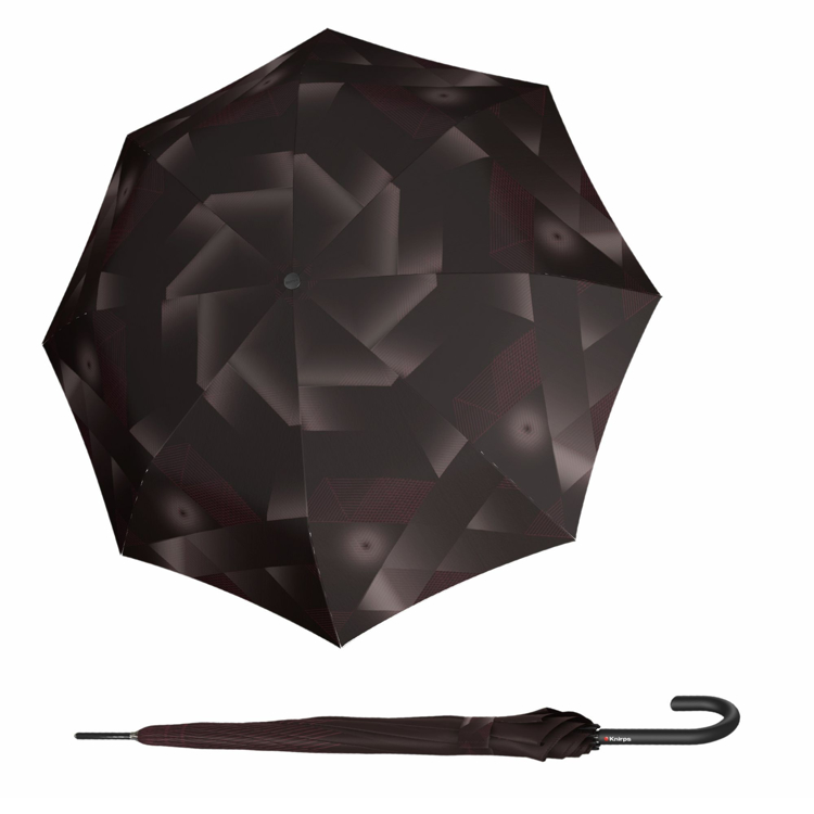 Obrazek KNIRPS T .760 Stick Automatic Symphony chocolate - elegancki parasol do golenia