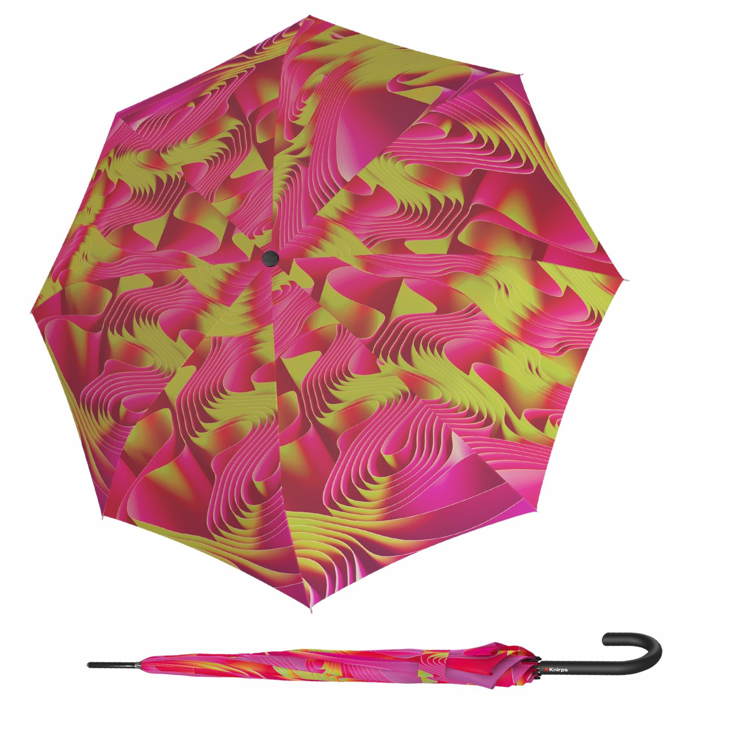 Obrazek KNIRPS T .760 Laska automatyczna wawes sun - elegancki trzon parasola wielokolorowy