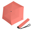 Obrazek KNIRPS US.050 ultra light slim manual salmon - lekki damski składany płaski parasol pomarańczowy ciemny