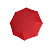 Obrazek KNIRPS A.050 MEDIUM Red - elegancki damski składany parasol w kolorze czerwonym