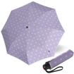 Obrazek KNIRPS A.050 MEDIUM Dot Art Lavender - elegancki damski parasol składany fioletowy