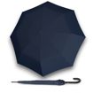 Obrazek KNIRPS A.760 Stick Automatic joy navy - elegancki parasol z wysuwanym otworem w kolorze niebieskim