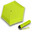 Obrazek KNIRPS ROOKIE LIME REFLECTIVE - lekki składany parasol zielony