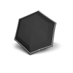 Obrazek KNIRPS ROOKIE BLACK REFLECTIVE - lekki składany parasol czarny