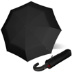 Obrazek KNIRPS T.260 Meduim Duomatic BLACK - elegancki męski w pełni automatyczny parasol kolorze czarnym