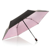 Obrazek KNIRPS US.050 BLACK WITH ROSE - lekki damski składany płaski parasol czarny