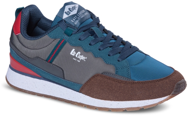 Obrazek Lee Cooper LCW-25-03-3381M Trampki męskie niebieskie
