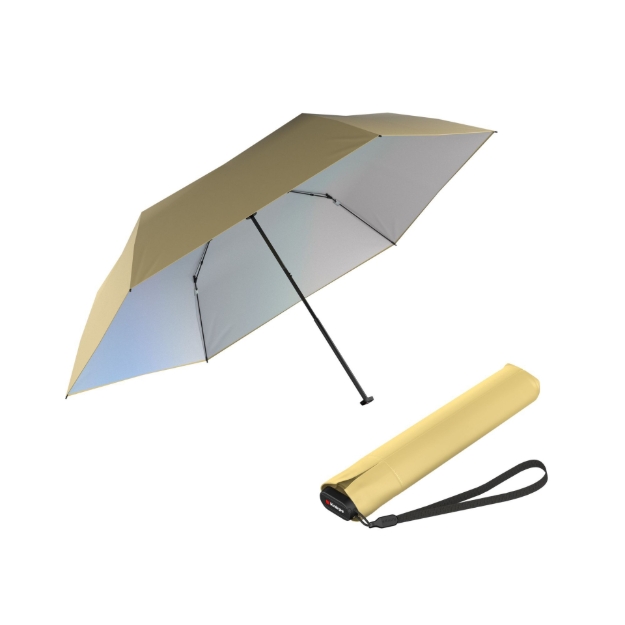 Obrazek KNIRPS US.050 Ultra Light Slim Manual Vanilla - lekki damski parasol składany na płasko