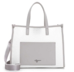 Obrazek Tamaris Florentina 33762-810 Jasnoszara Damska torba na ramię szara 15 L