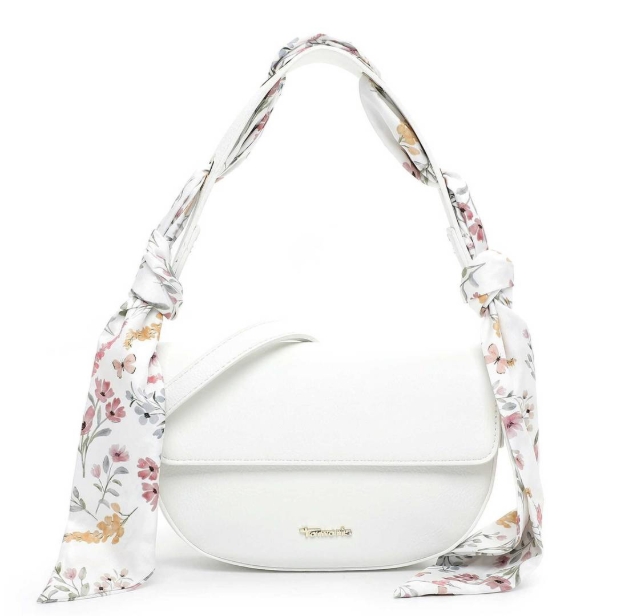 Obrazek Tamaris Fabia 33501-300 Torba na ramię damska biała 2 L