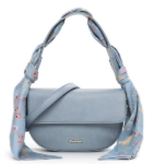 Obrazek Tamaris Fabia 33501-536 Crystal blue Damska torba na ramię niebieska 2 L