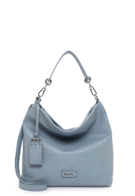 Obrazek Tamaris Felice 33602-536 Crystal blue Damska torba na ramię niebieska 14 L