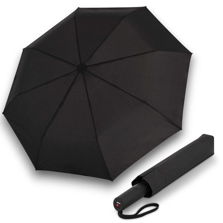Obrazek Knirps Duomatic 400 XXL black  - elegantní  plnoautomatický deštník černá