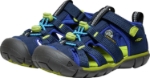 Obrazek KEEN Seacamp II CNX Sandały dziecięce naval academy/chartreuse