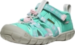 Obrazek KEEN Seacamp II CNX Sandały dziecięce jasny aqua/giggle pink