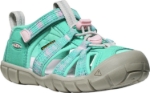 Obrazek KEEN Seacamp II CNX Sandały dziecięce jasny aqua/giggle pink