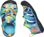 Obrazek KEEN Seacamp II CNX Sandały dziecięce żywy niebieski/oryginalny tie dye
