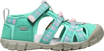 Obrazek Młodzieżowe sandały dziecięce KEEN Seacamp II CNX jasny aqua/pink a boo