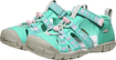 Obrazek Młodzieżowe sandały dziecięce KEEN Seacamp II CNX jasny aqua/pink a boo