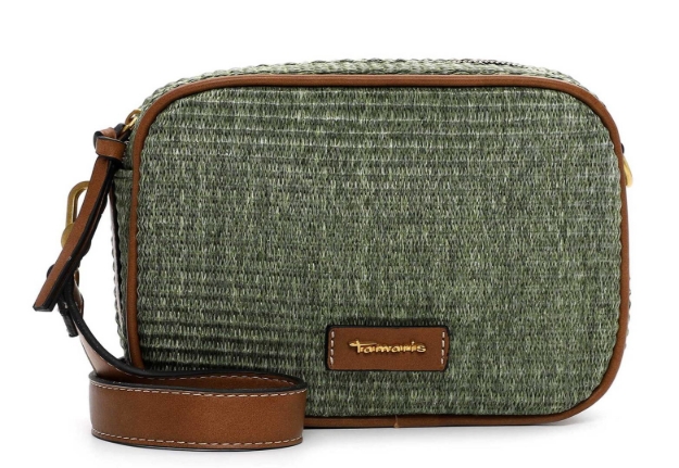 Obrazek Tamaris Fernanda 33660-910 Khaki Damska torba na ramię 2 L