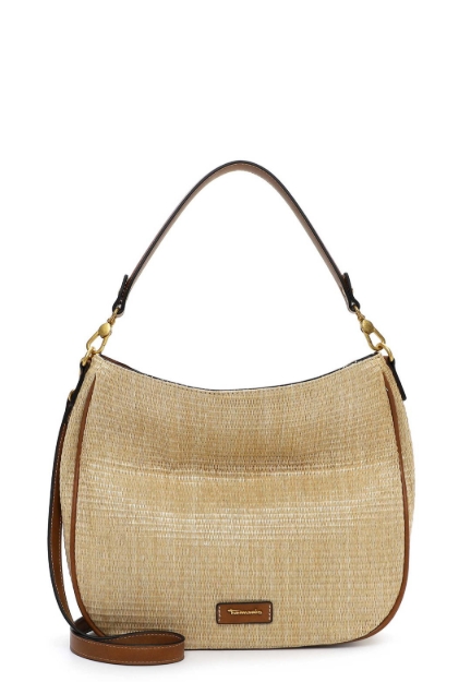 Obrazek Tamaris Fernanda 33666-420 Sand Torba damska na ramię beżowa 9 L