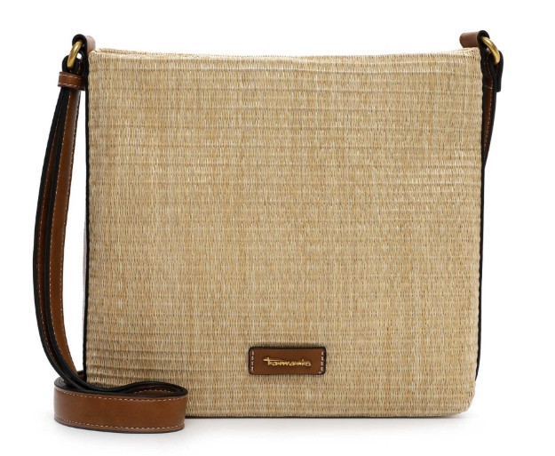 Obrazek Tamaris Fernanda 33661-420 Sand Torebka damska na ramię beżowa 5 L