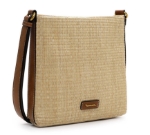 Obrazek Tamaris Fernanda 33661-420 Sand Torebka damska na ramię beżowa 5 L