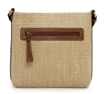 Obrazek Tamaris Fernanda 33661-420 Sand Torebka damska na ramię beżowa 5 L