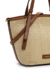 Obrazek Tamaris Fernanda 33665-420 Sand Torba damska na ramię beżowa 16 L