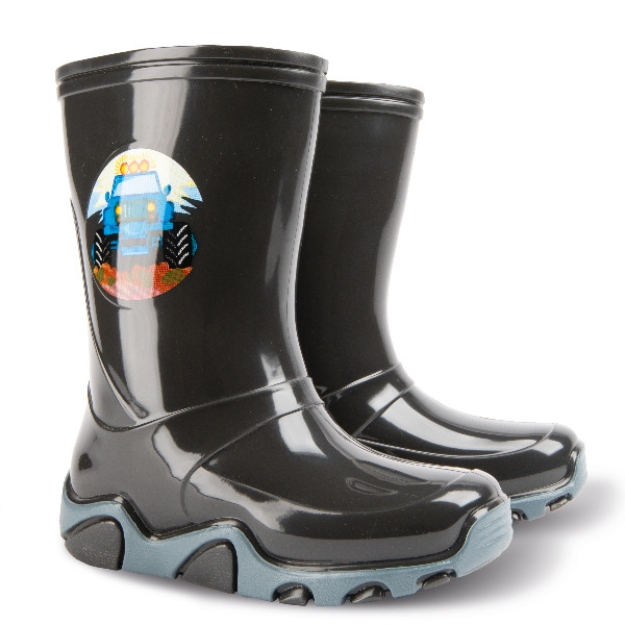 Obrazek Buty dziecięce Demar STORMER 0400 I czarne