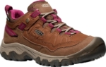 Obrazek KEEN TARGHEE IV WP W damskie buty trekkingowe bison/beaujolais
