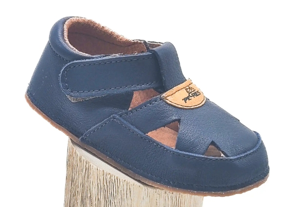 Obrazek Pegres B 1096 Sandały dziecięce niebieskie