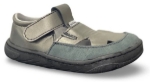 Obrazek Sandały dziecięce Pegres Barefoot SBF 51 antracytowe