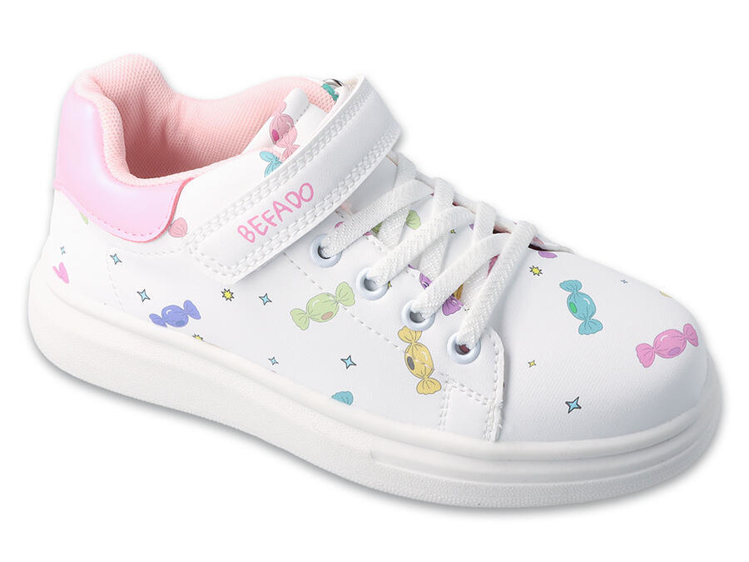 Obrazek BEFADO 514X032 tenisky SPORT CANDY GUMMY bílé