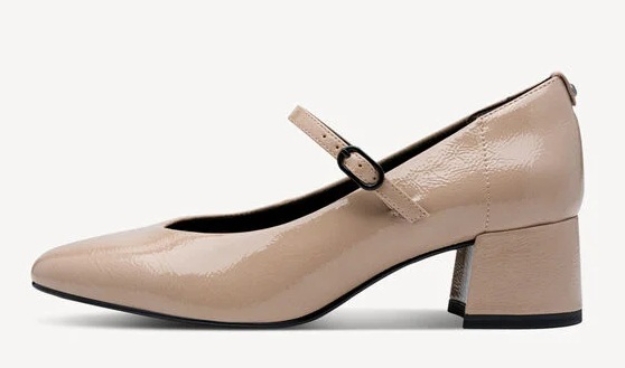 Obrazek Tamaris 1-22312-43-341 Czółenka damskie beżowy