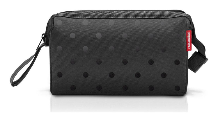 Obrazek Reisenthel Travelcosmetic Glossy dots black 4 L