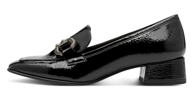 Obrazek Tamaris 1-24316-43-001 Czarne mokasyny damskie